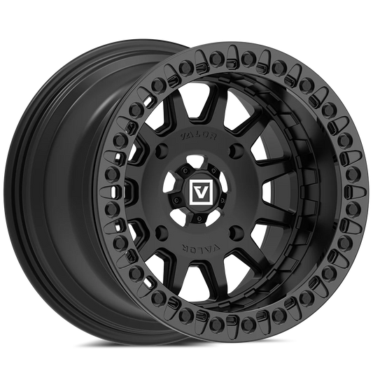V09 BEADLOCK FLOW FORM SATIN BLACK 15X10 +0MM 4X137