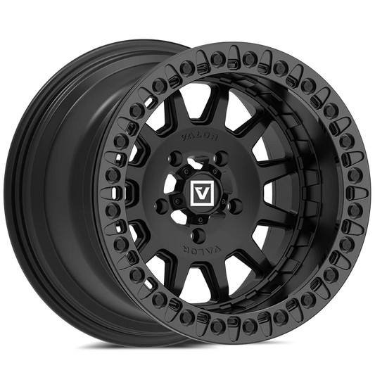 V09 BEADLOCK FLOW FORM SATIN BLACK 15X10 +0MM 5X114.3