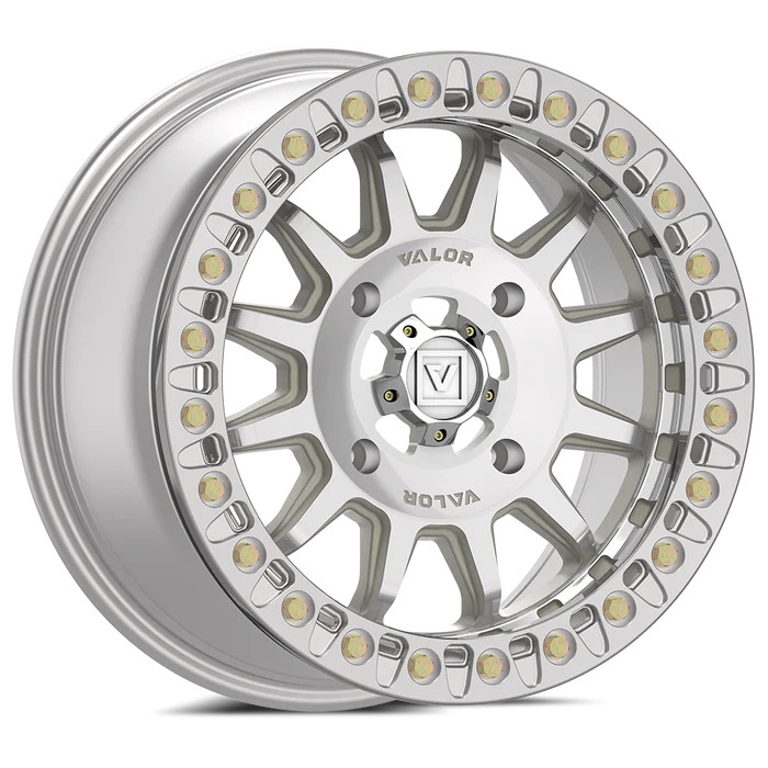 V09 BEADLOCK FLOW FORM RAW MACHINED 15X7 +40MM 4X137