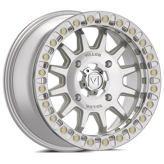 V09 BEADLOCK FLOW FORM RAW MACHINED 15X7 +40MM 4X156