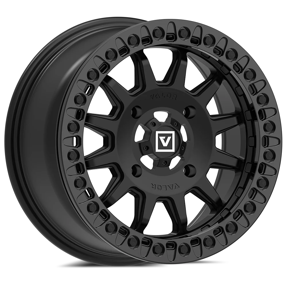 V09 BEADLOCK FLOW FORM SATIN BLACK 15X7 +40MM 4X156