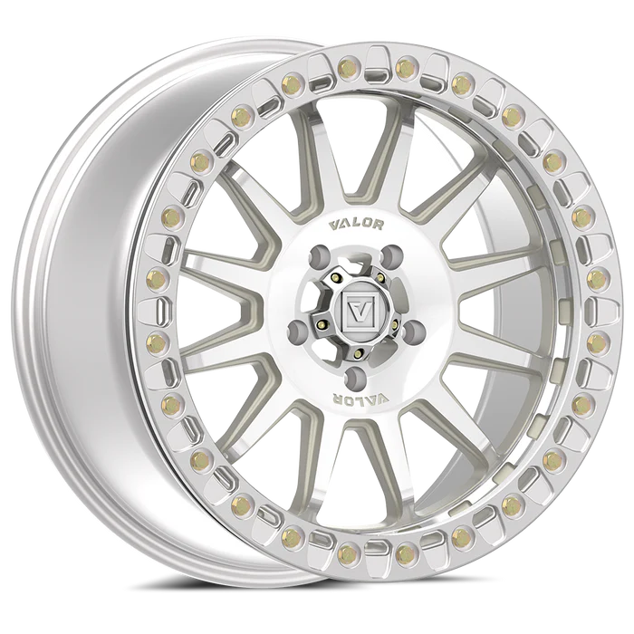 V09 BEADLOCK FLOW FORM RAW MACHINED 15X7 +40MM 4X137