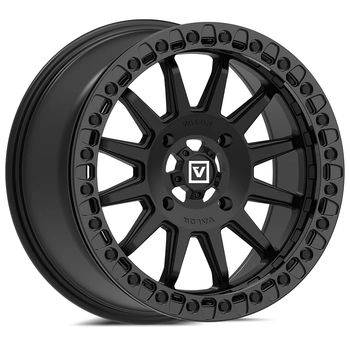 V09 BEADLOCK SATIN BLACK 17X8 +40MM 4X156