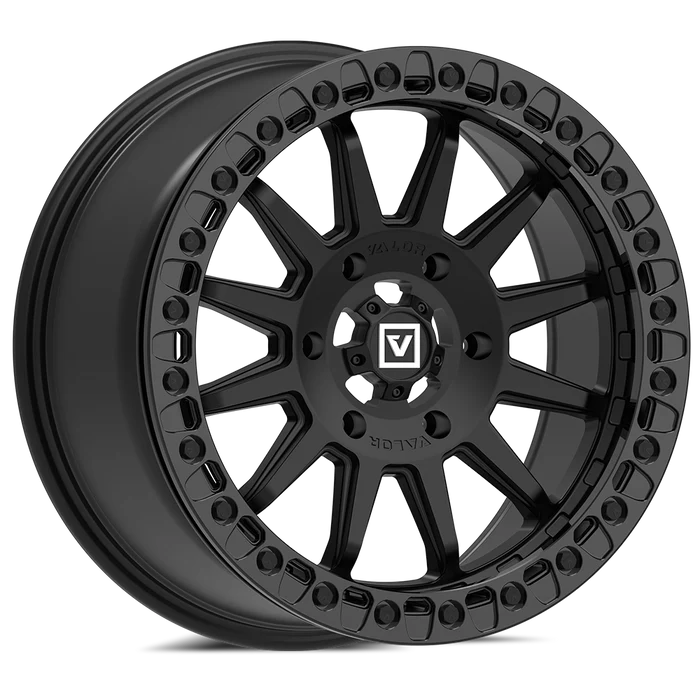 V09 BEADLOCK FLOW FORM BLACK SATIN 15X10 +0MM 6X139.7