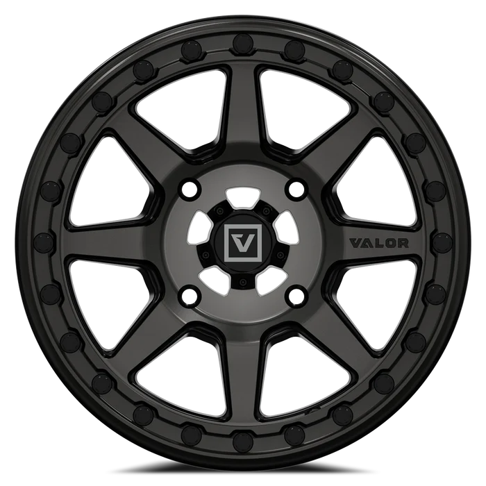 V13 BEADLOCK DARK TINT 15X7 +10MM 5X114.3