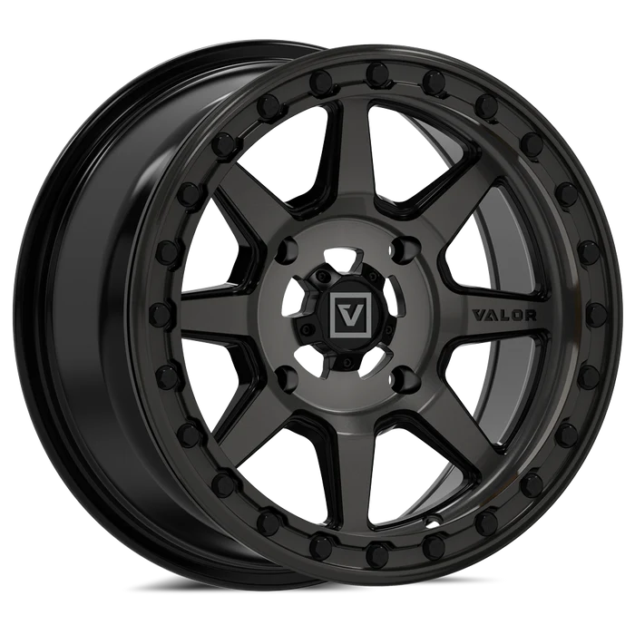 V13 BEADLOCK DARK TINT 15X7 +10MM 5X114.3
