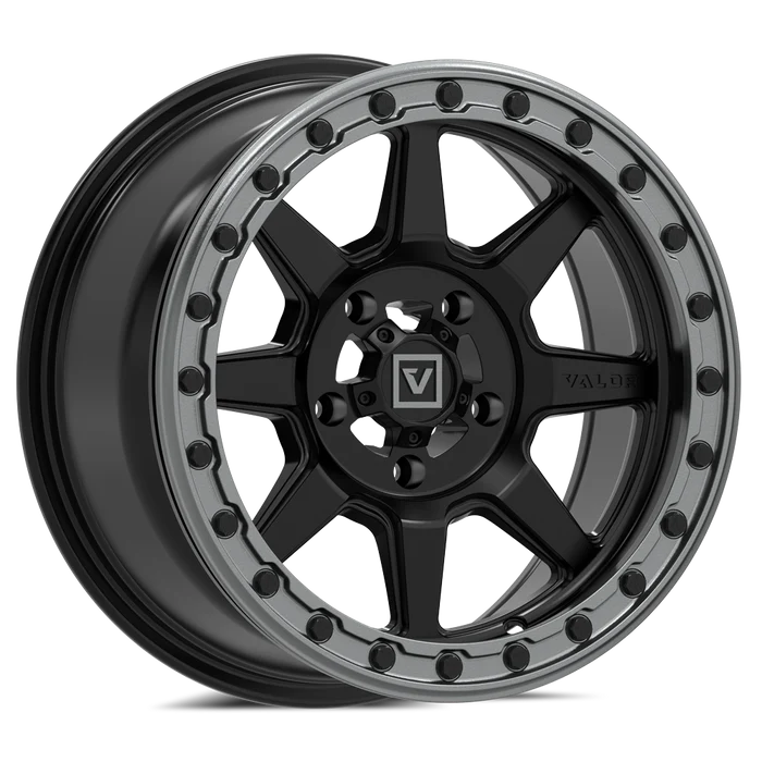 V13 BEADLOCK SATIN BLACK 15X7 +10MM 4X137