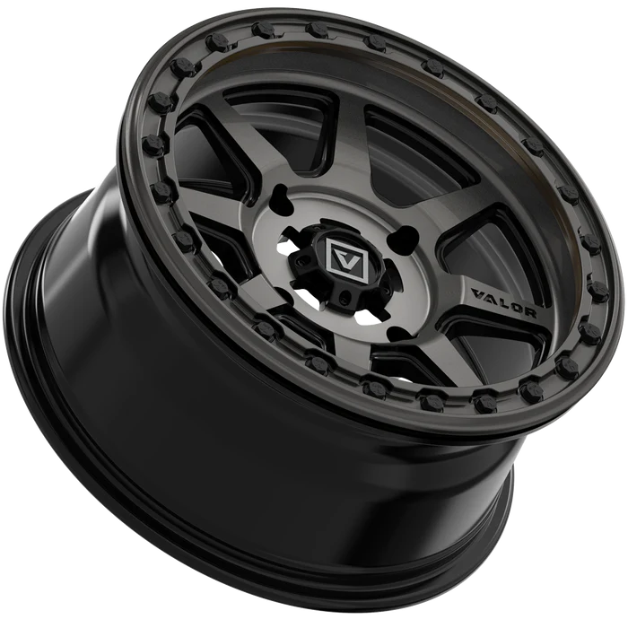 V13 BEADLOCK DARK TINT 15X7 +10MM 5X114.3