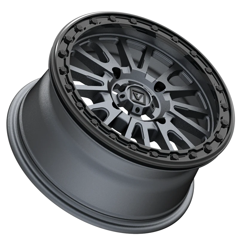 V16 BEADLOCK SATIN GUNMETAL 15X7 +35MM 4X156