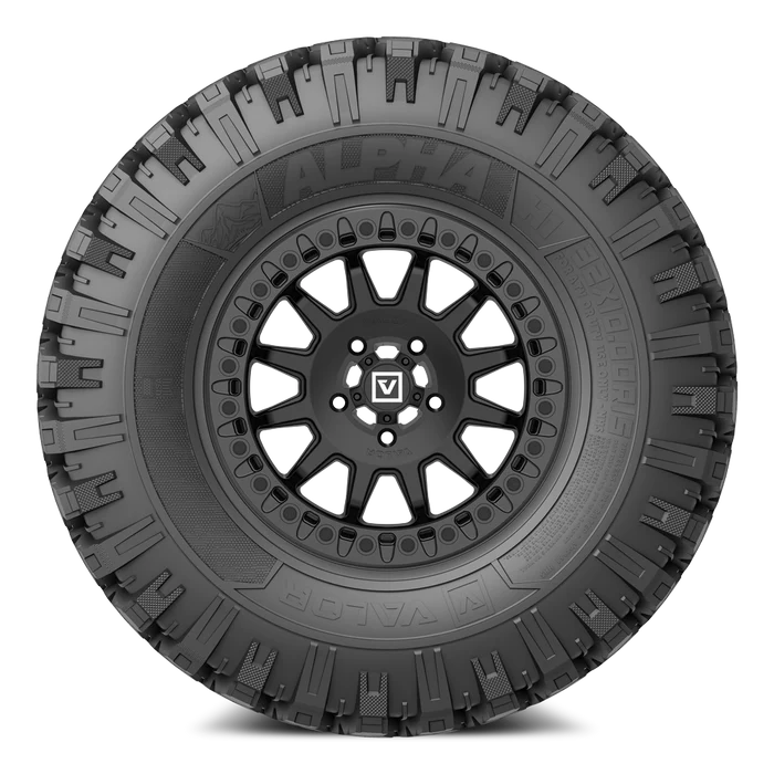 V09 BEADLOCK SATIN BLACK 6x139.7 on ALPHA H1 35x10R15