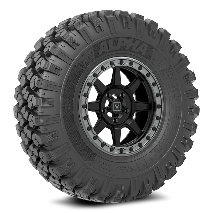V13 BEADLOCK SATIN BLACK 4x156 on ALPHA H2 35x10R15