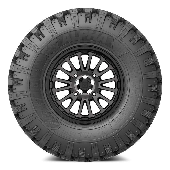 V14 DARK STAIN 4x156 on ALPHA H2 35x10R15
