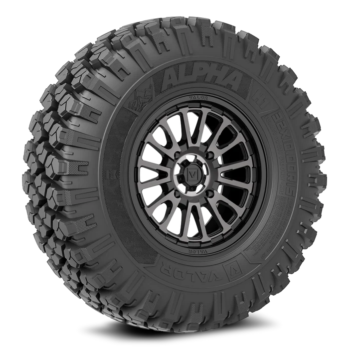 V14 DARK STAIN 4x156 on ALPHA H2 35x10R15