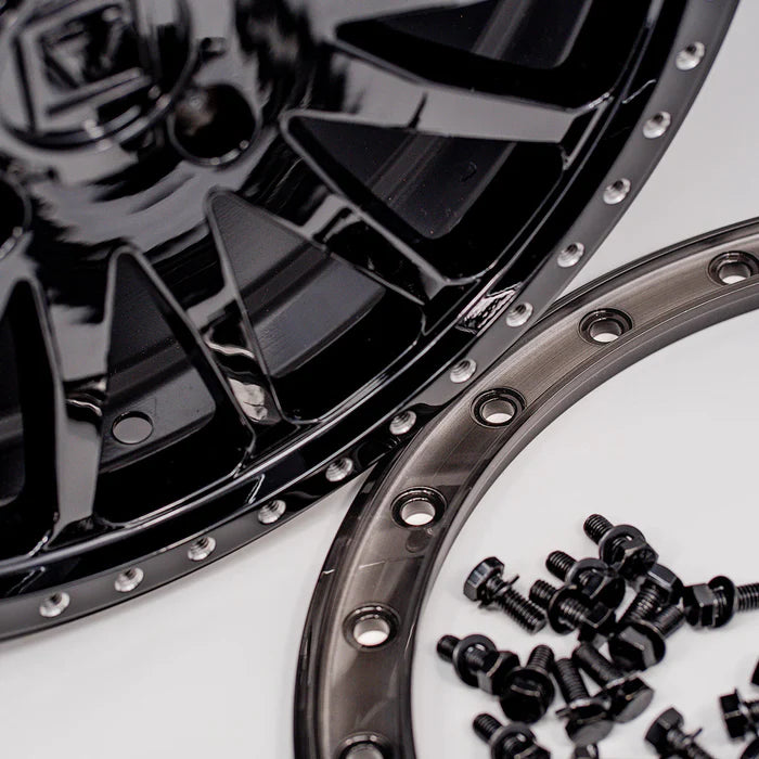 V06 BEADLOCK GLOSS BLACK 15X10 +25MM 5X114.3