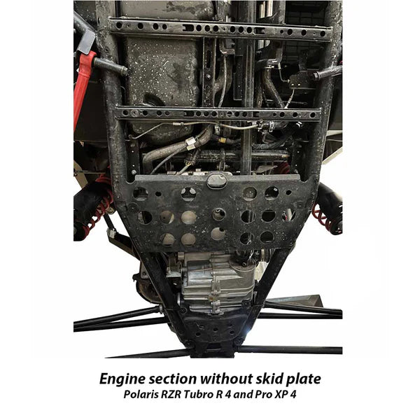 RZR TURBO R 4 PREMIUM SKID PLATE / UHMW