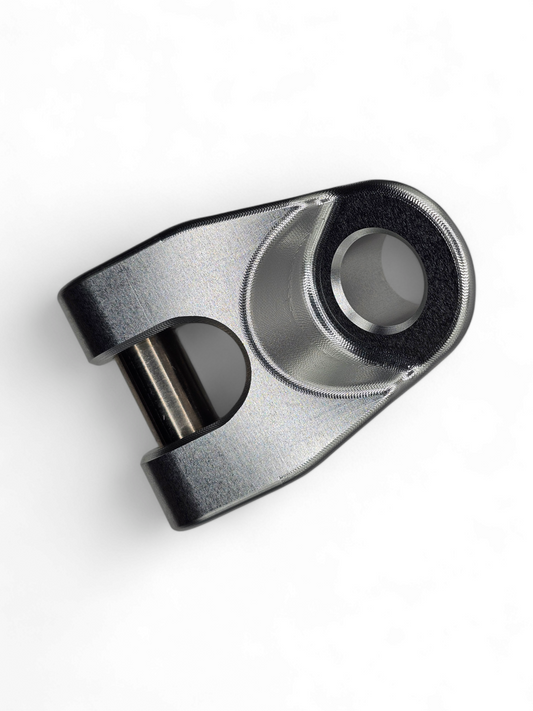 WINCH HOOK FOR EOD BILLET AND AMP SERIES BUMPERS ANODIZED CLEAR MACHINE FINISH