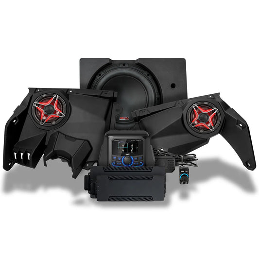 2017-2025 CAN-AM X3 PHASE-3 V-SPEC 3-SPEAKER 1650WATT SYSTEM W/ JVC