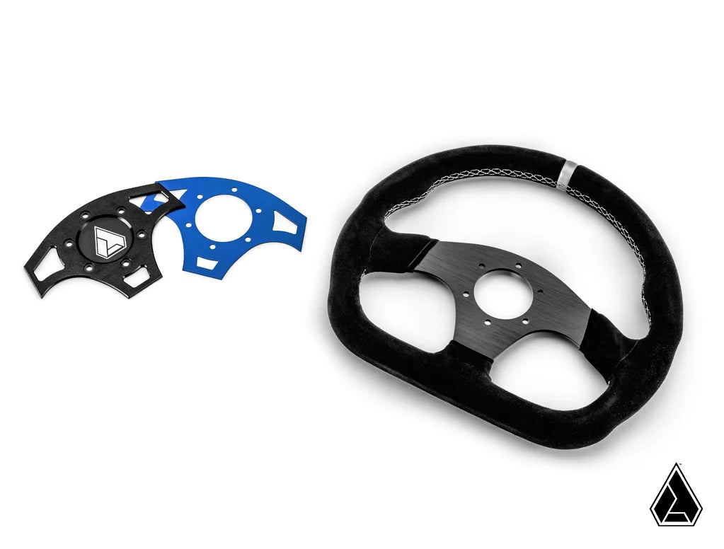 SUEDE BALLISTIC "D" UTV STEERING WHEEL