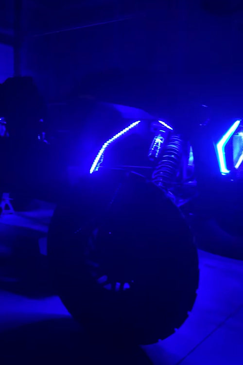 MB WHIPS STRIP ROCK LIGHT KIT - STAGE 1