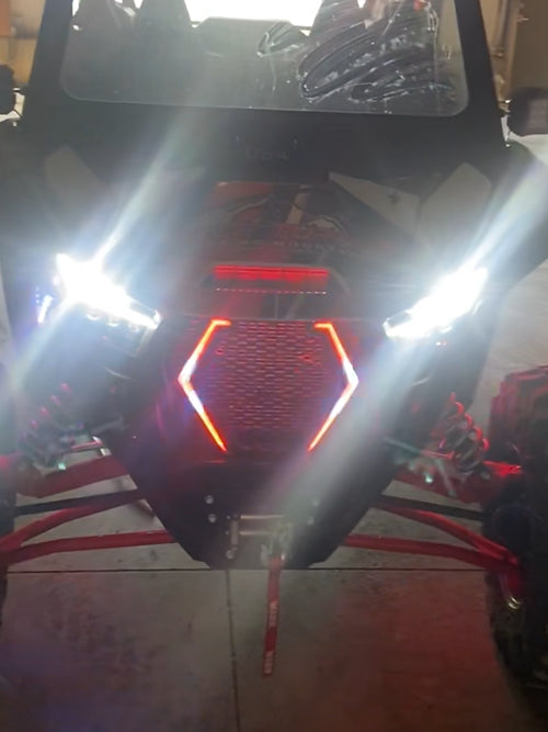 TERYX KRX FANGS w/ GRILLE MOUNT