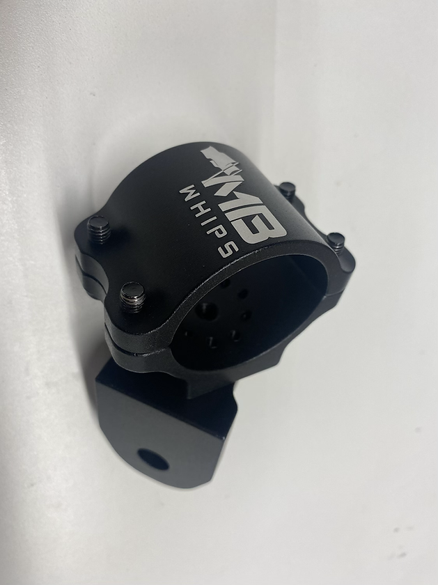 MB WHIPS ADJUSTABLE WHIP MOUNT 1.5" to 2"