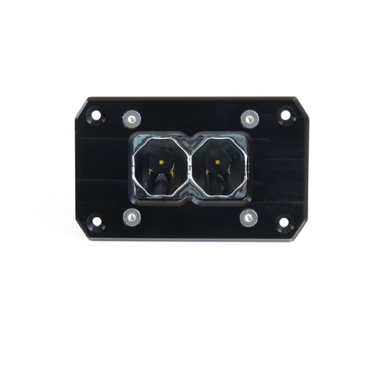 BA-2 FLUSH MOUNT CLEAR LED POD LIGHT