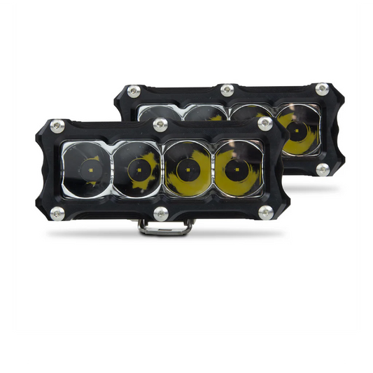 BA-4 CLEAR LED POD LIGHT - 2 PACK