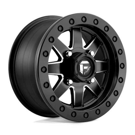 MAVERICK BEADLOCK MATTE BLACK MILLED 18X7 +38MM 4X156