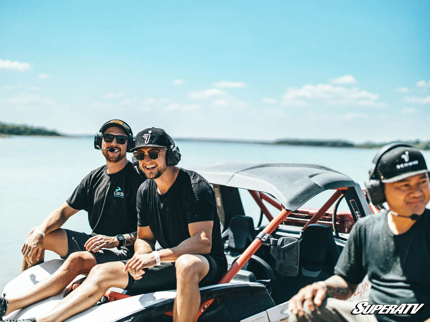 CARDO PACKTALK EDGEPHONES W/ PACKTALK EDGE KIT