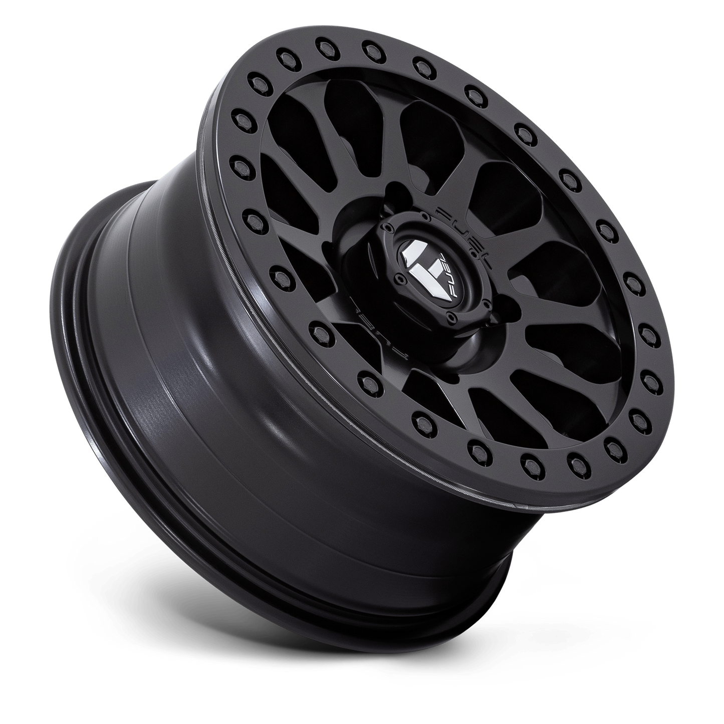 VECTOR BEADLOCK MATTE BLACK 15X7 +13MM 4X156