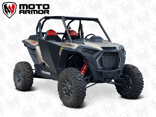 ALUMINUM DOORS for RZR 2 SEAT XP 1000, XP TURBO AND TURBO S