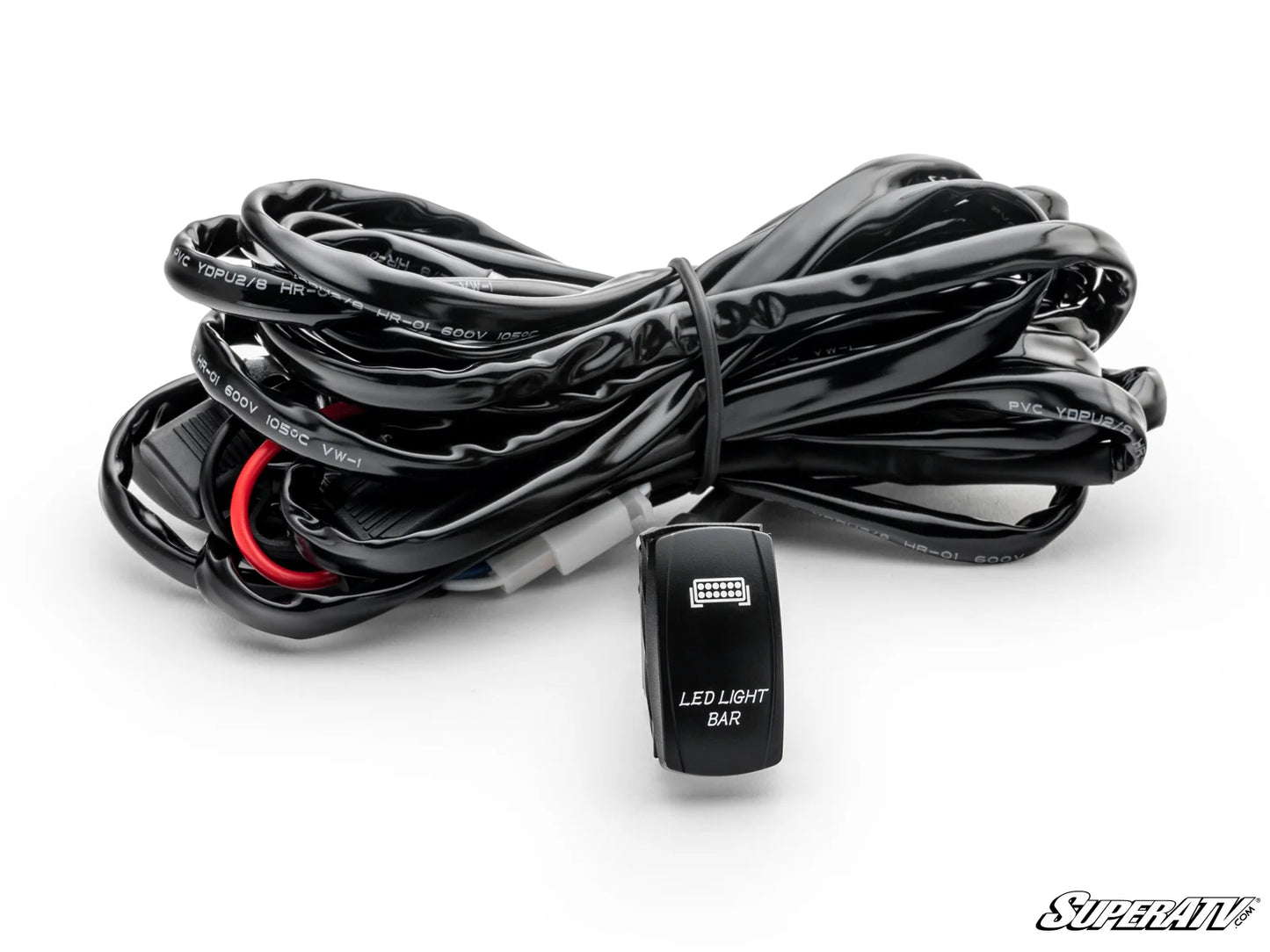 LED LIGHT WIRING HARNESS with ROCKER SWITCH