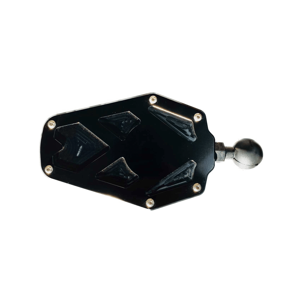 BILLET ALUMINUM SIDE MIRROR  AJK Offroad 2.00" NONE