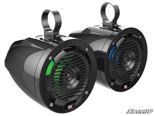 MTX MUD65PL 6.5" UTV SPEAKERS with LED LIGHTS (Universal Vehicle Fitment)