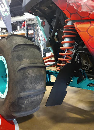 HCR X3 TRAILING ARM MUD FLAPS