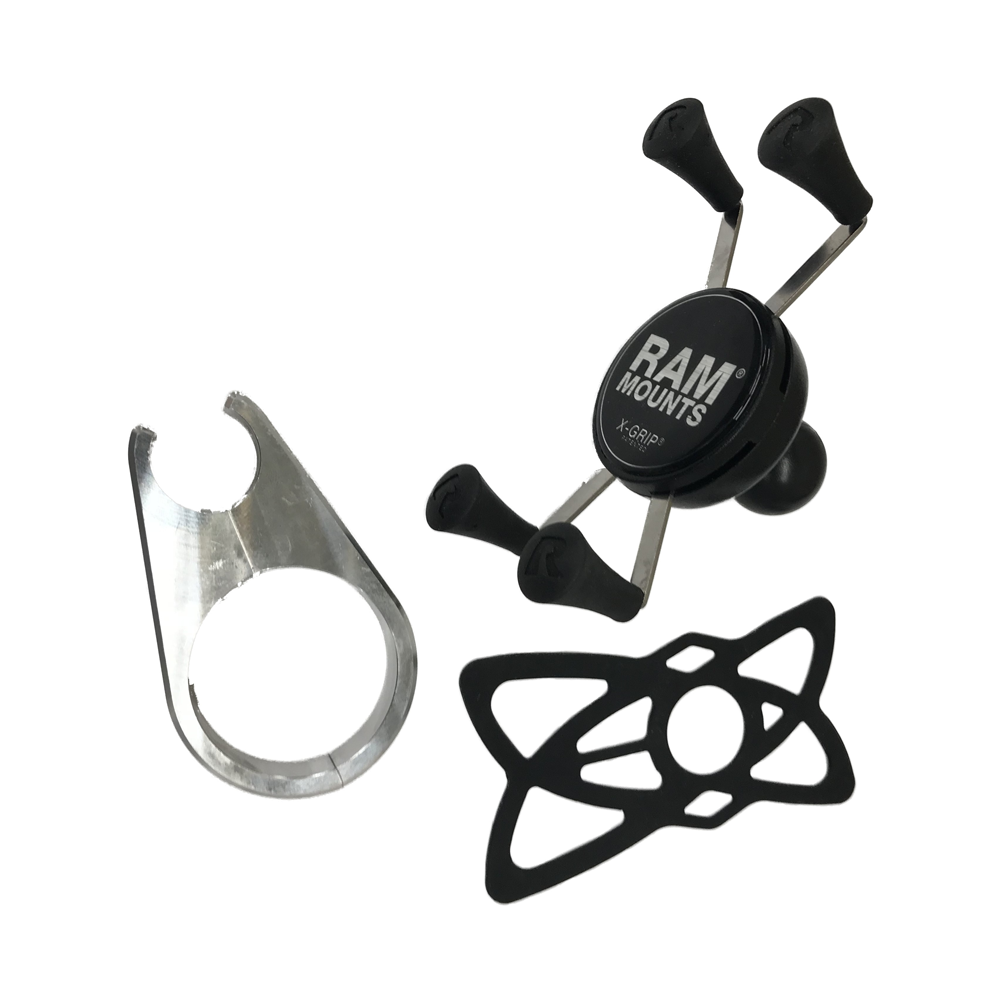 Offroad Rugged X-Grip Phone / Tablet Mount for Roll Cage  AJK Offroad .75" Small Tablet