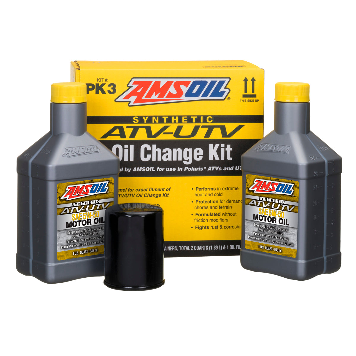 AMSOIL PK3 ATV/UTV KITS for POLARIS VEHICLES