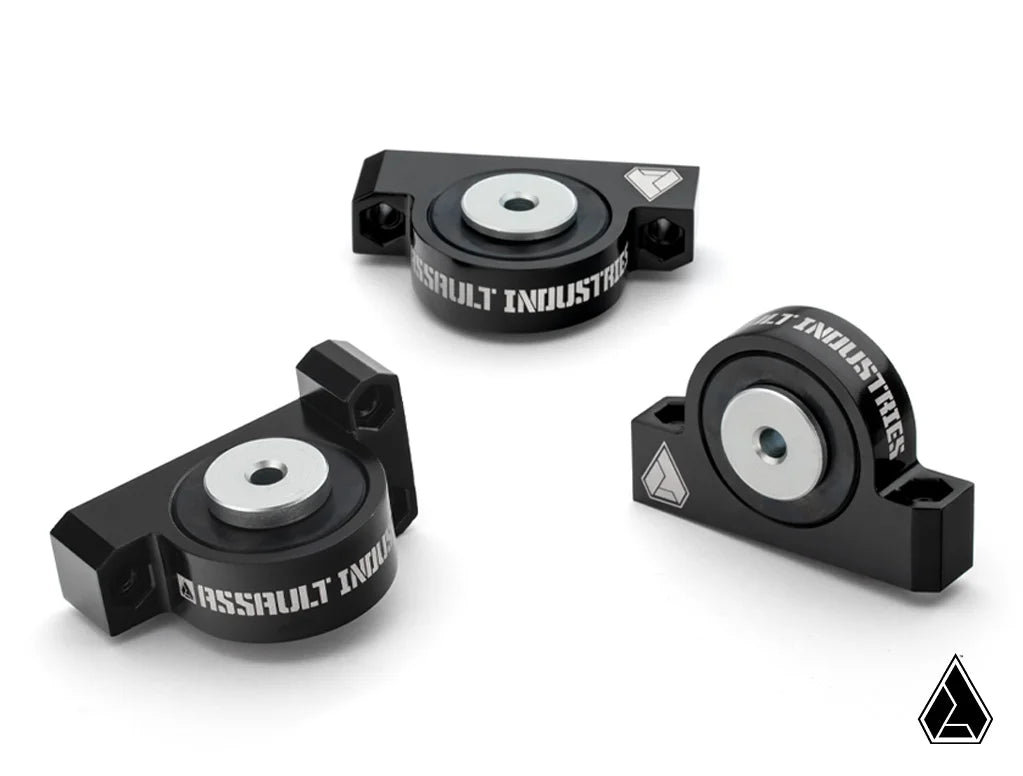 ASSAULT INDUSTRIES POLARIS RZR XP TURBO BILLET MOTOR MOUNT KIT