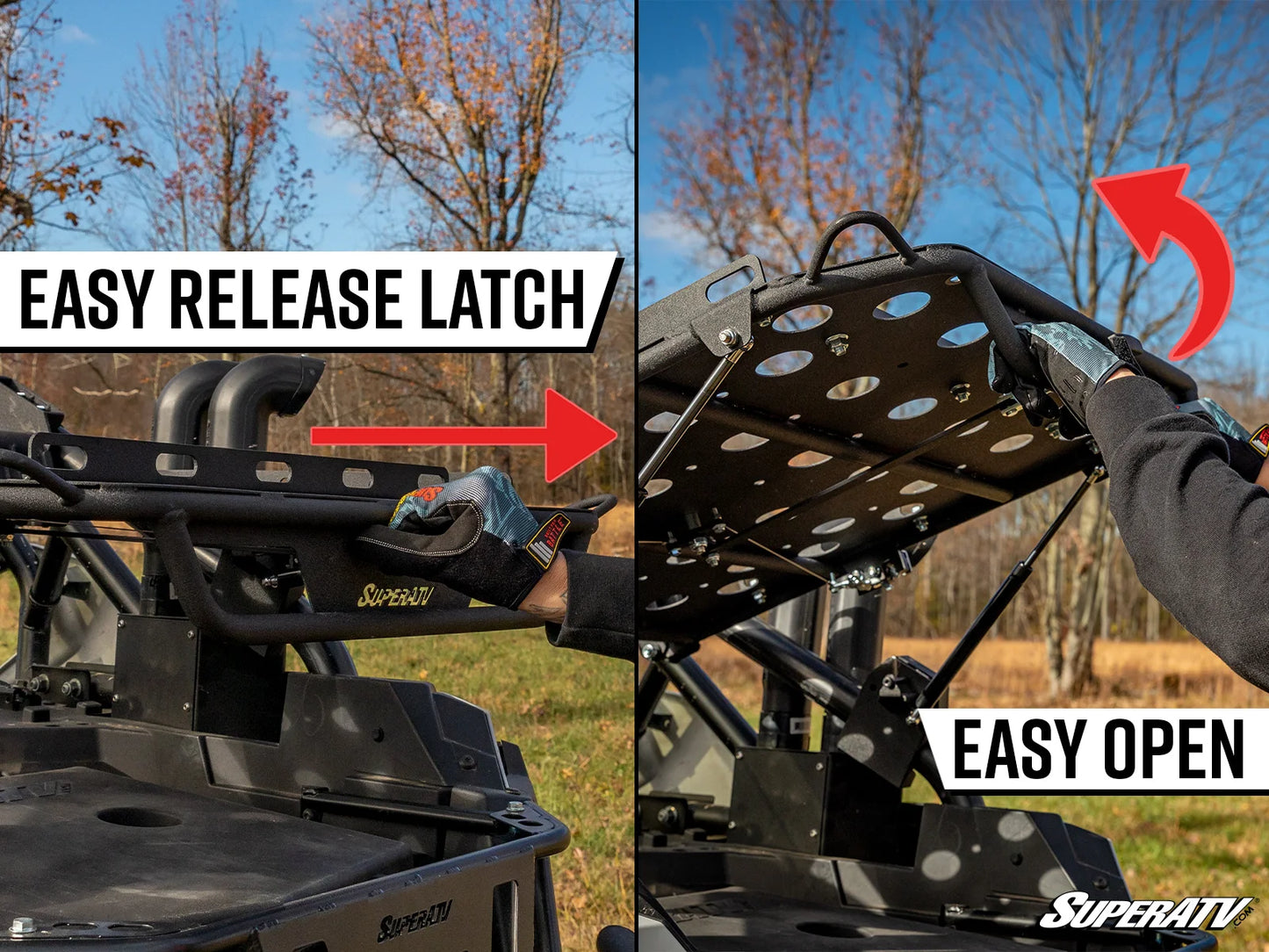 POLARIS RZR PRO S CARGO RACK ALPHA