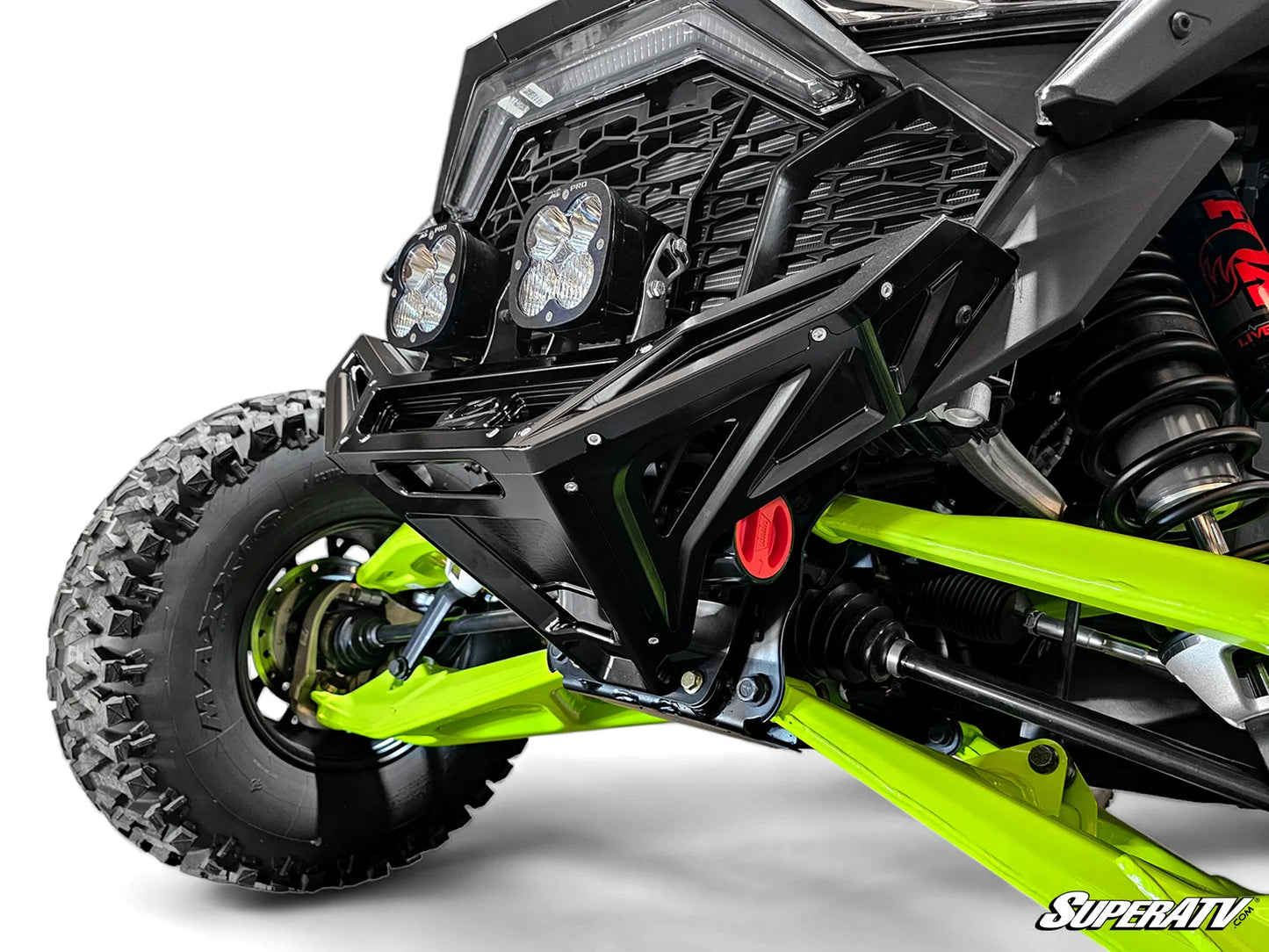 Elektric Offroad Polaris RZR Turbo R Billet Volt Front Winch Bumper