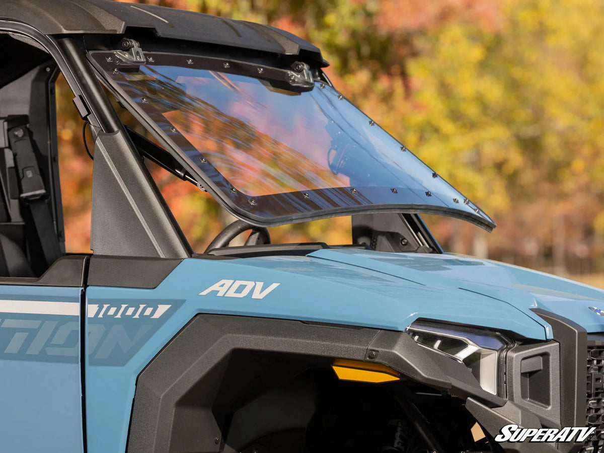 SuperATV Polaris Xpedition MaxDrive Power Flip Windshield