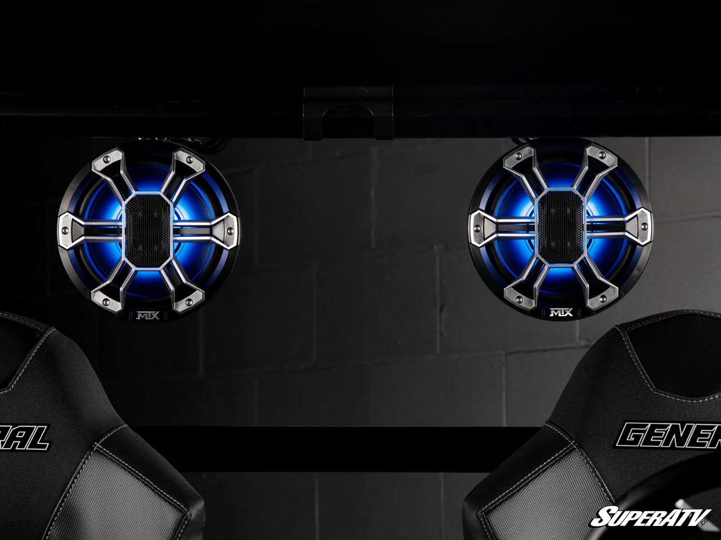 MTX 6.5" and 8" WEATHER-RESISTANT UTV SPEAKER PODS