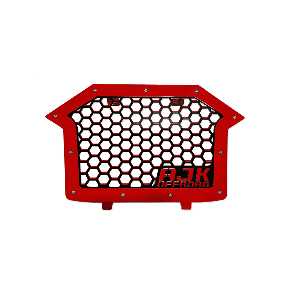 Polaris RZR Grill AJK Offroad Red No