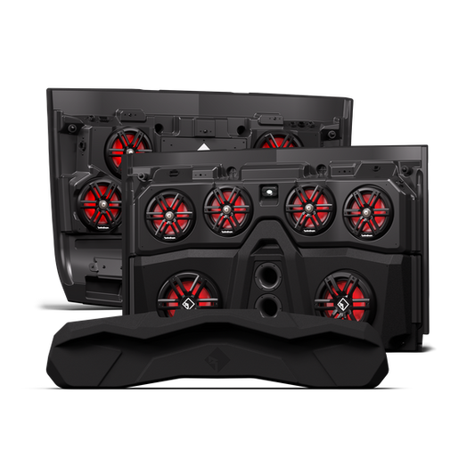 ROCKFORD FOSGATE FRONT & REAR AUDIO ROOF for SELECT 2018+ POLARIS RANGER CREW MODELS