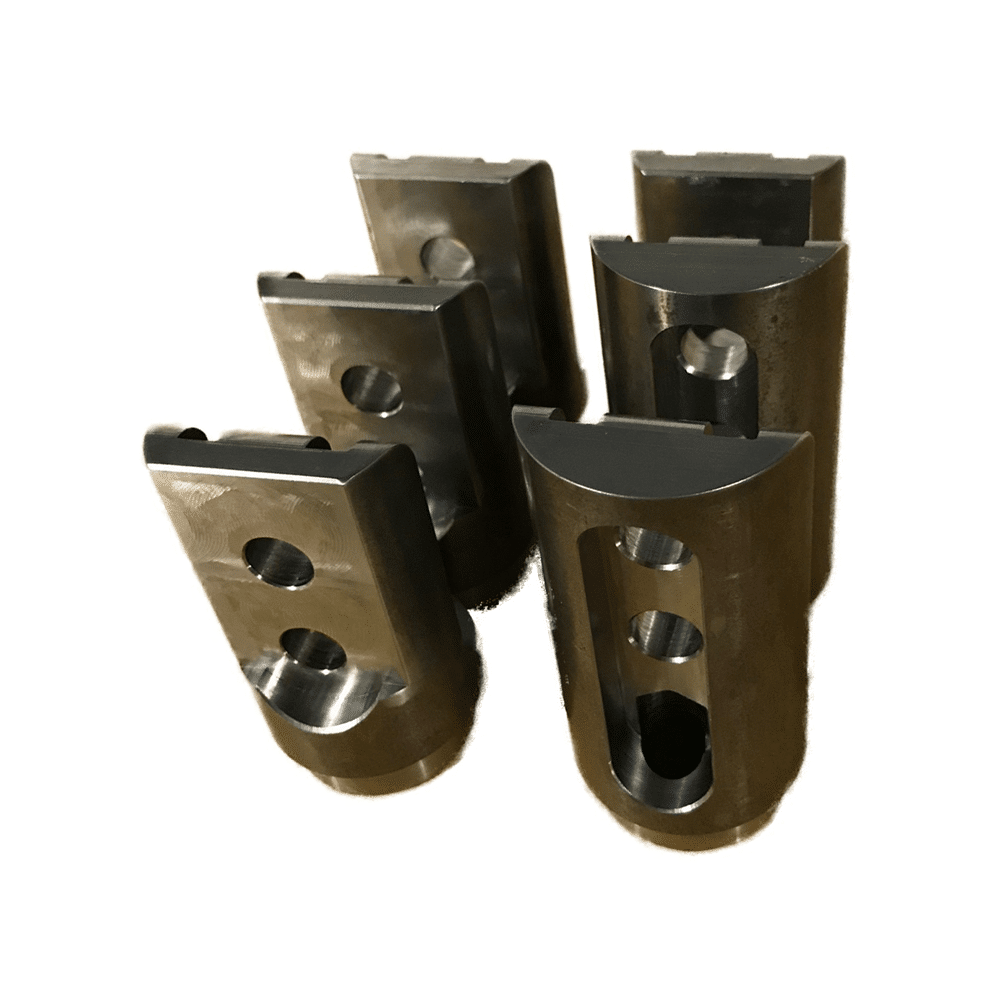 Polaris RZR 1000 Weld in roll cage bungs / connectors with wire hole AJK Offroad