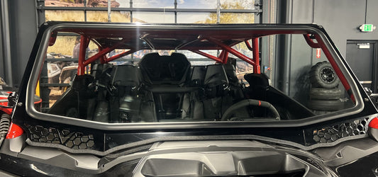 MOTO ARMOR VOODOO MAVERICK R FULL GLASS WINDSHIELD