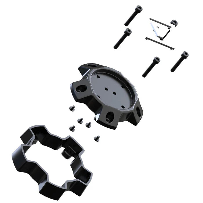 VCAP2 CENTER CAP RISER BLACK