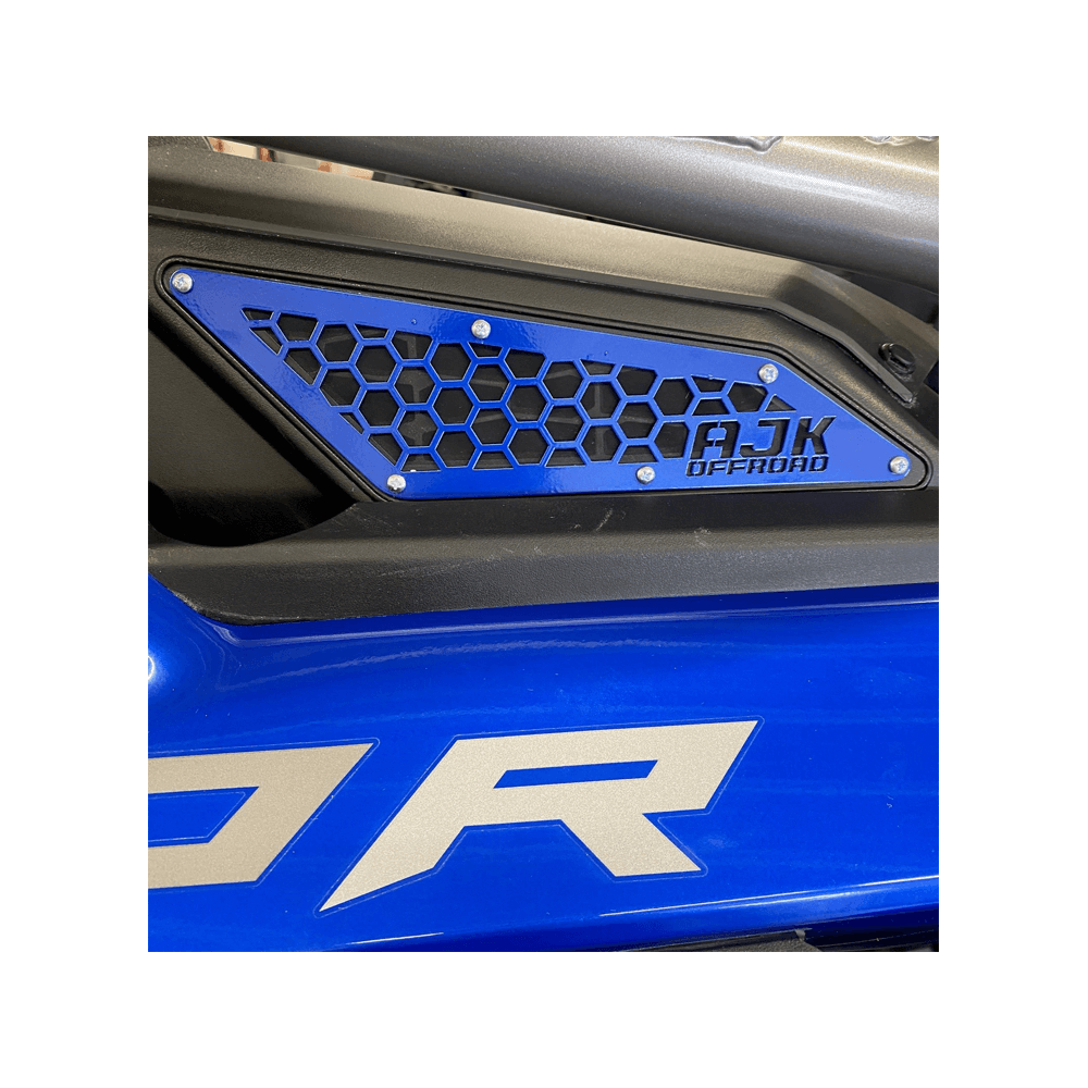 Intake Vent Covers Polaris Pro XP / Pro R / Turbo R AJK Offroad Outside Lifted Lime