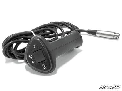 SuperATV Black Ops 12,000 lb. UTV/ATV Winch | Wireless Remote & Synthetic Rope