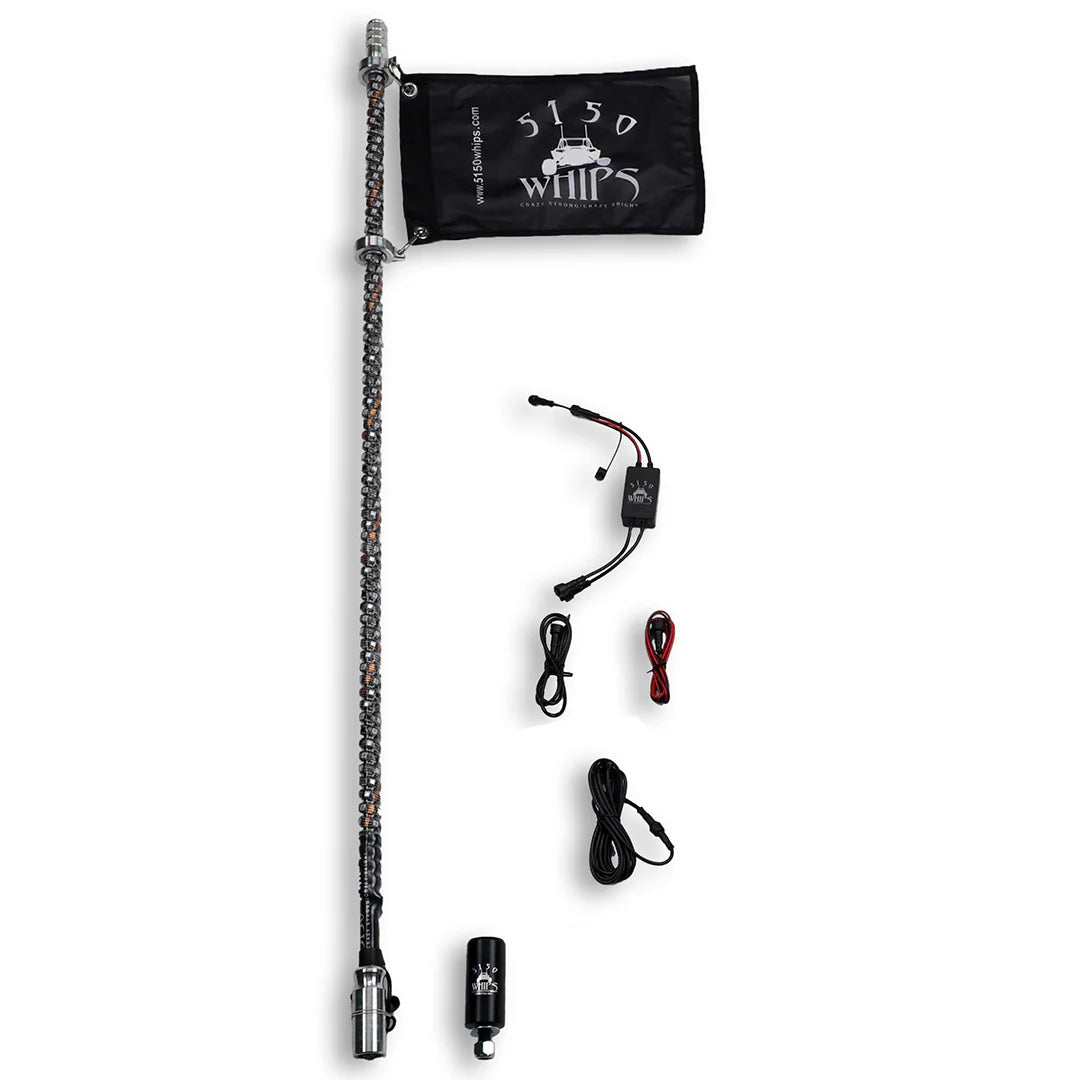 5150 PLATINUM 1X 187 LED WHIP
